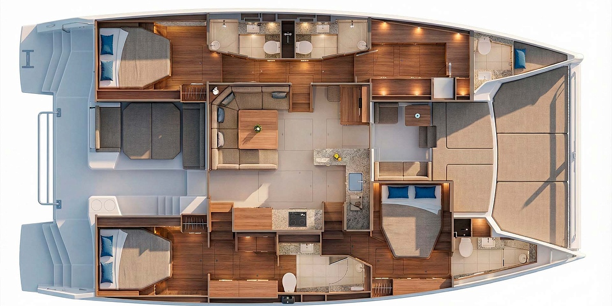 Аренда катамарана Leopard 50 на Пхукете